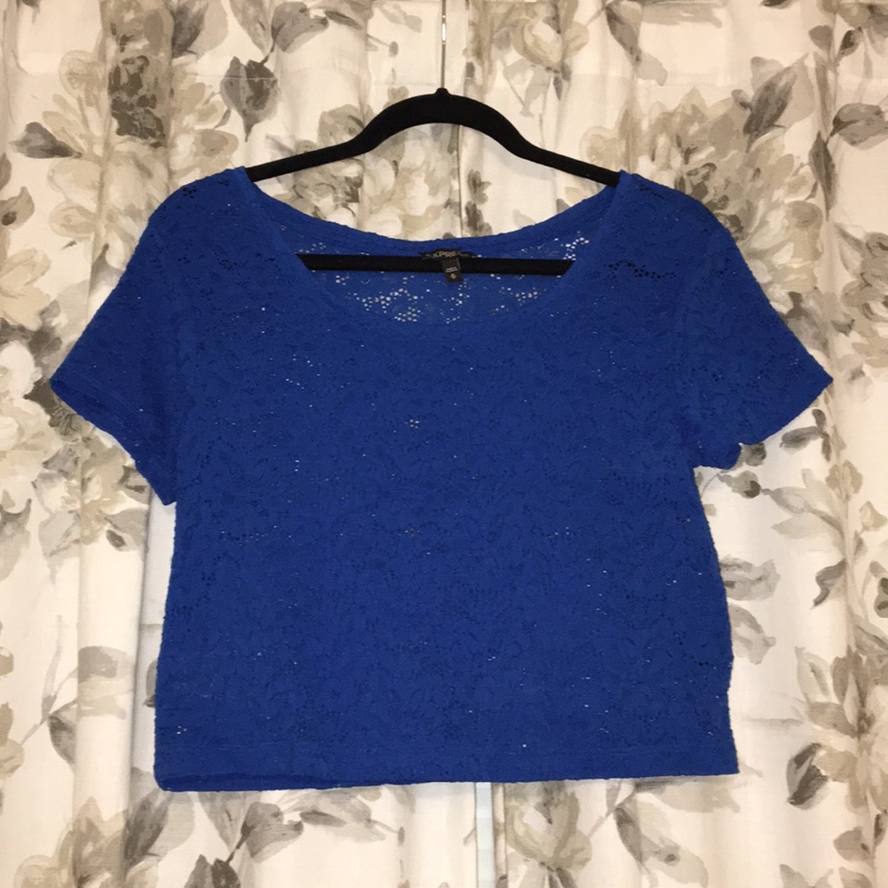 Express Lace Crop Top